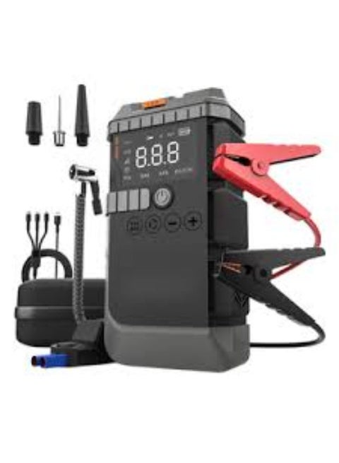 Super Energy 2-In-1 Power Bank Jump Starter and Tyre Air Compressor